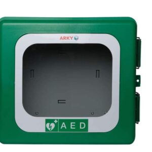 Arky-Outdoor-1.jpg Outdoor-AED-Schrank mit Heizung und Alarm, passend für alle Defibrillatoren