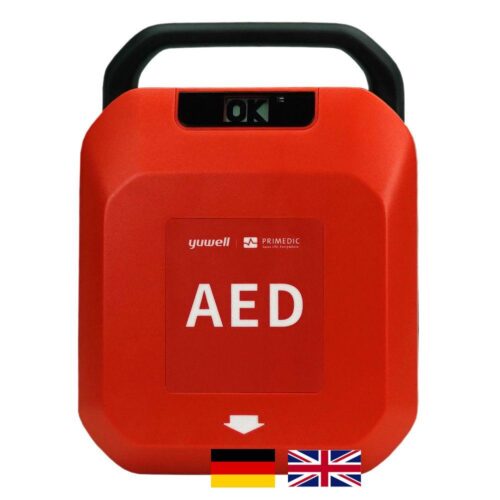 Defibrillator Primedic HeartSave Y/YA, zweisprachig DEU/ENG