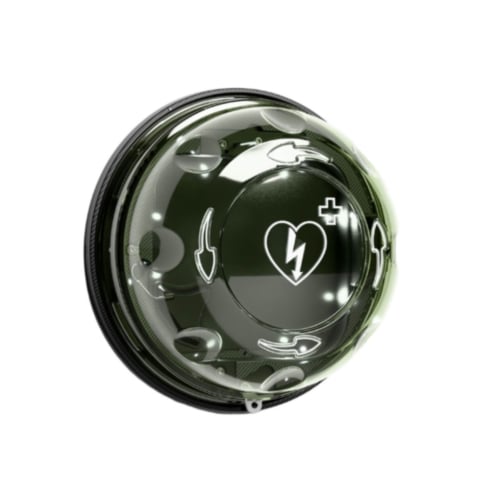 Rotaid Solid Plus Außenbereich Defibrillator Wandkasten Rotaid Solid Plus Heat mit Alarm