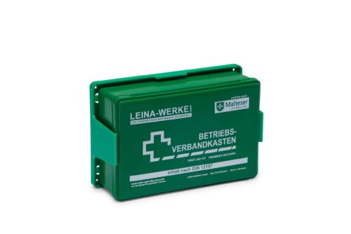 REF-20001-scaled Betriebsverbandkasten DIN 13157 grün mit Wandhalterung