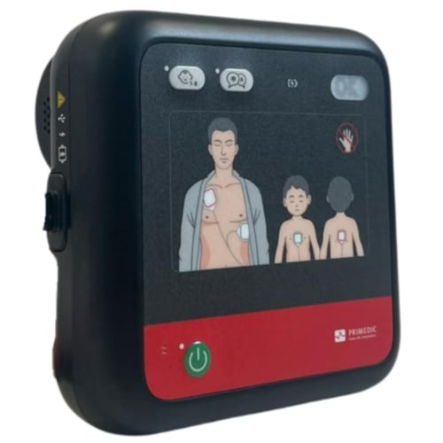 Primedic HeartSave myPAD AED, inkl. AED Notfallset, Taschenset und Beschilderung