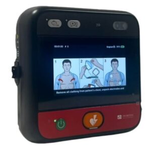 Primedic HeartSave myPAD LCD Display AED, inkl. AED Notfallset, Taschenset und Beschilderung