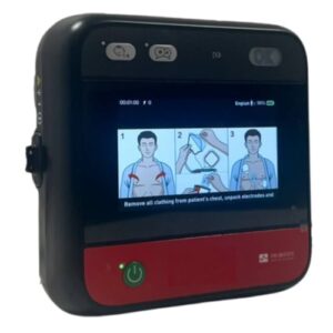 Primedic HeartSave myPAD LCD Display AED, inkl. AED Notfallset, Taschenset und Beschilderung