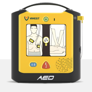 ViVest A1 AED PowerBeat X1 ViVest A1 AED PowerBeat X1, inkl. AED Notfallset und Beschilderung