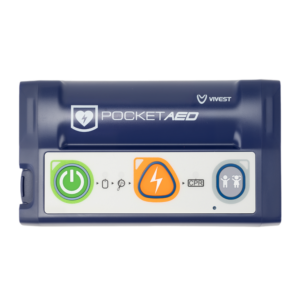 ViVest P3 Pocket AED ViVest P3 Pocket AED, inkl. AED Notfallset und Beschilderung
